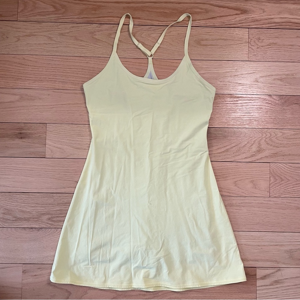 Outdoor Voices athletic dress w/ built-in spandex suit